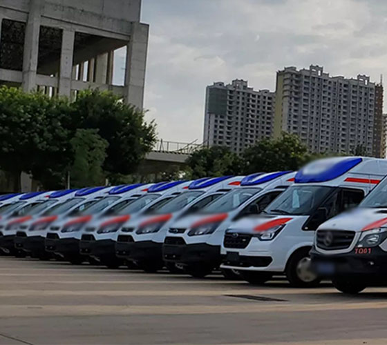 谢通门县服务车队展示